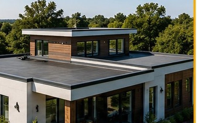 Flat roofing